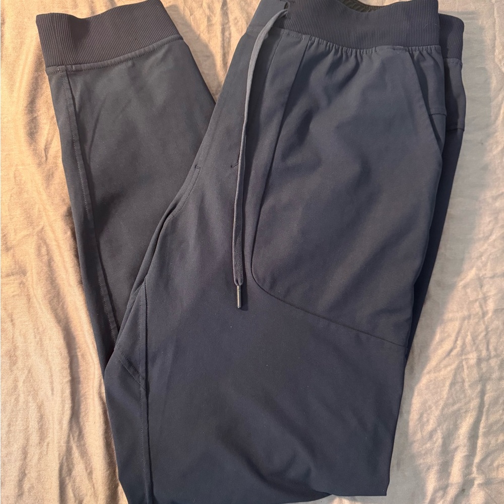 Men’s large Lululemon navy blue ABC joggers
